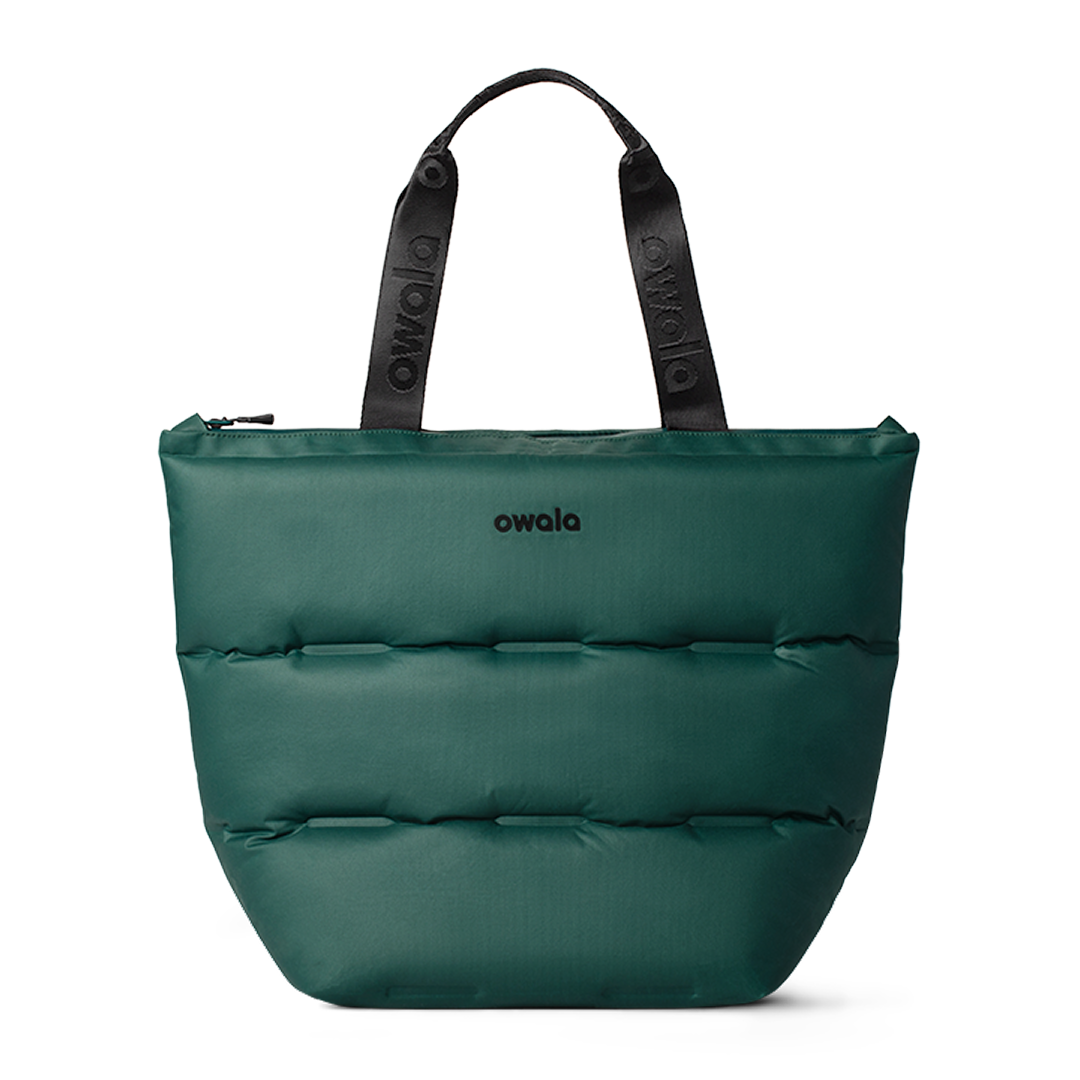 The Puffer Insulated Tote Fits Into Your Workday