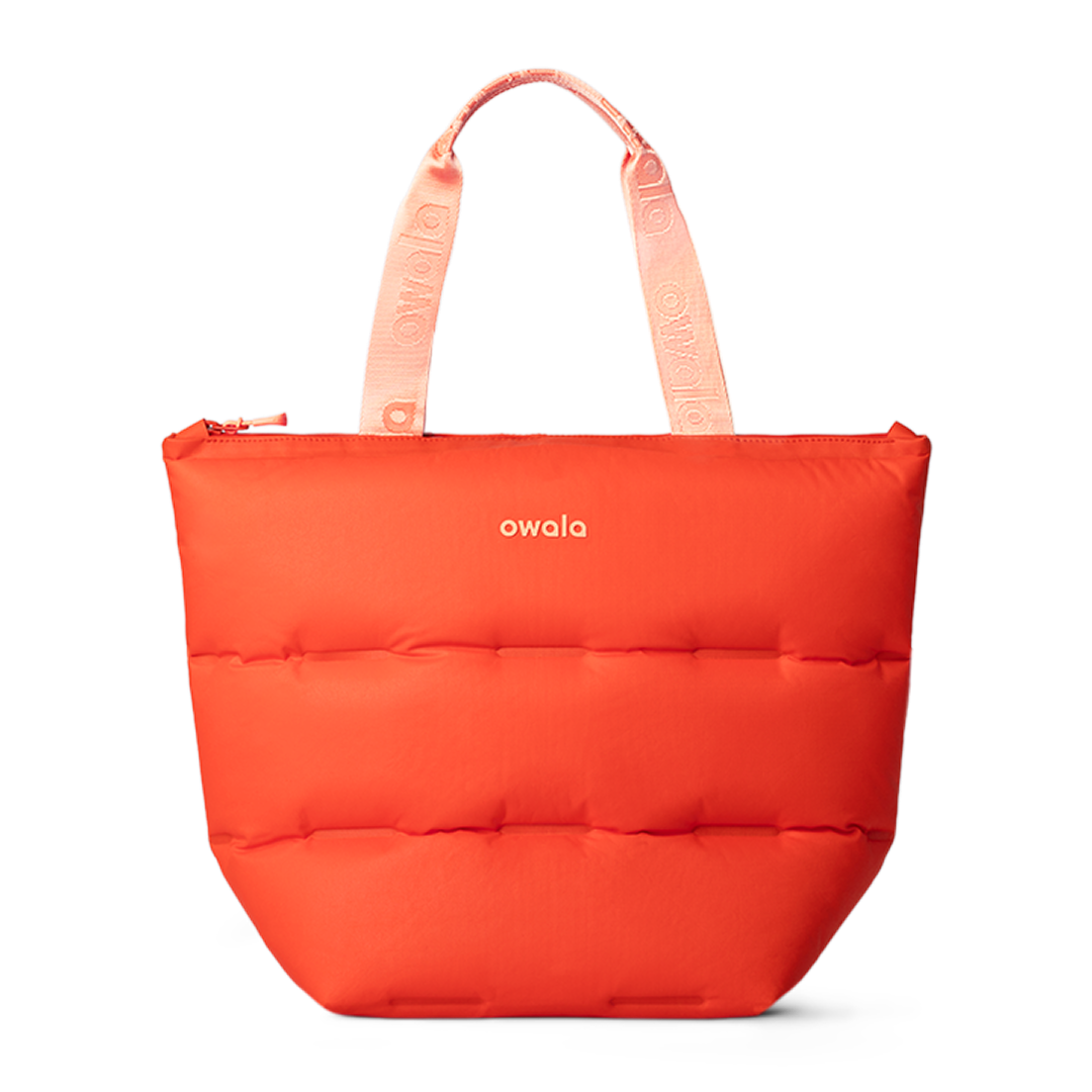 The Puffer Insulated Tote Fits Into Your Workday