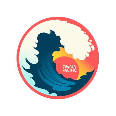 Stickers - Sip brighter from here.