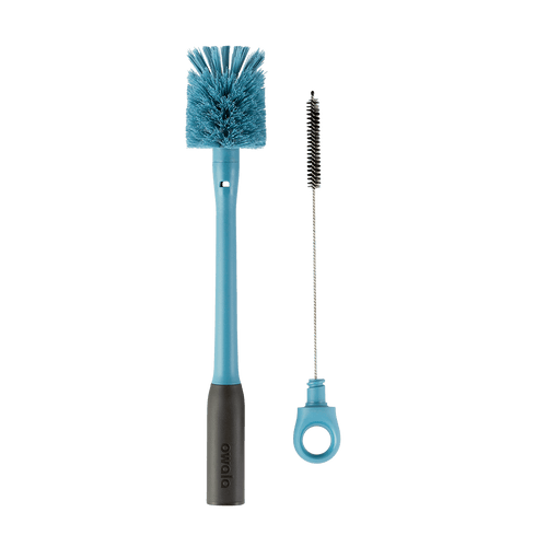 2-in-1 Bottle Brush - Pack sips for adventure.