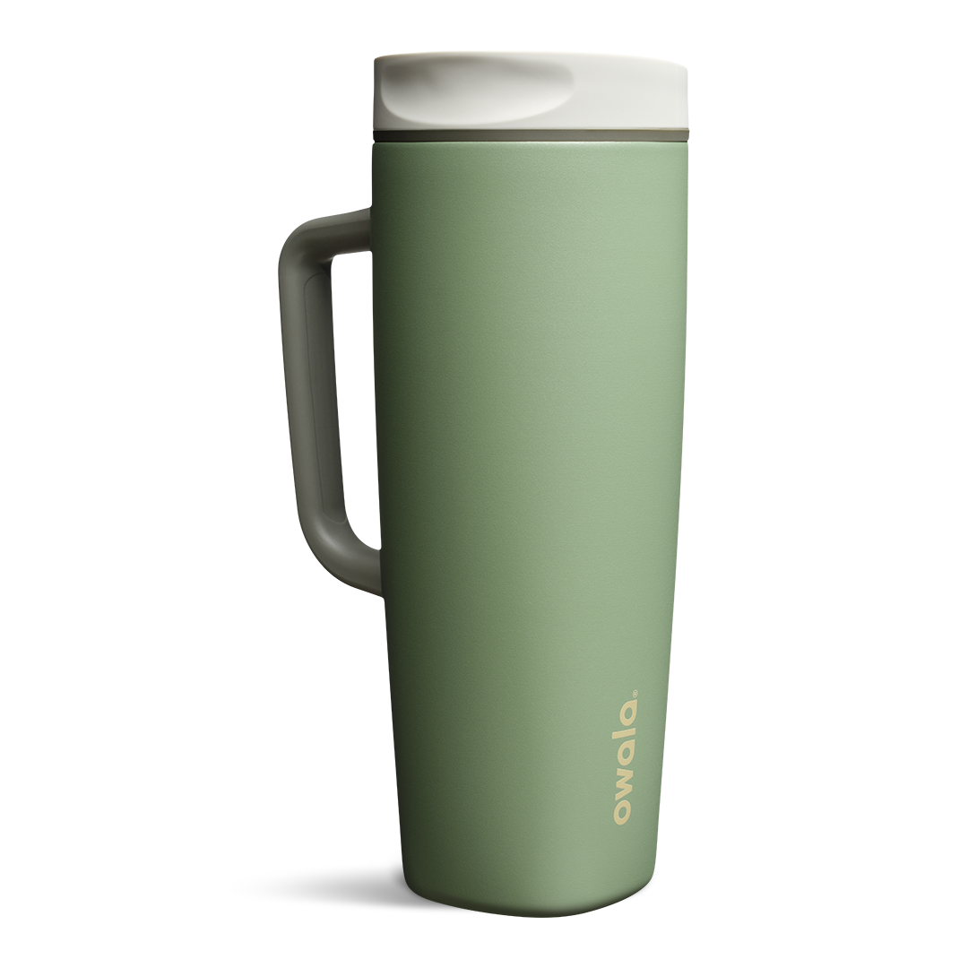 SmoothSip® Slider with Handle - Pour on the personality.