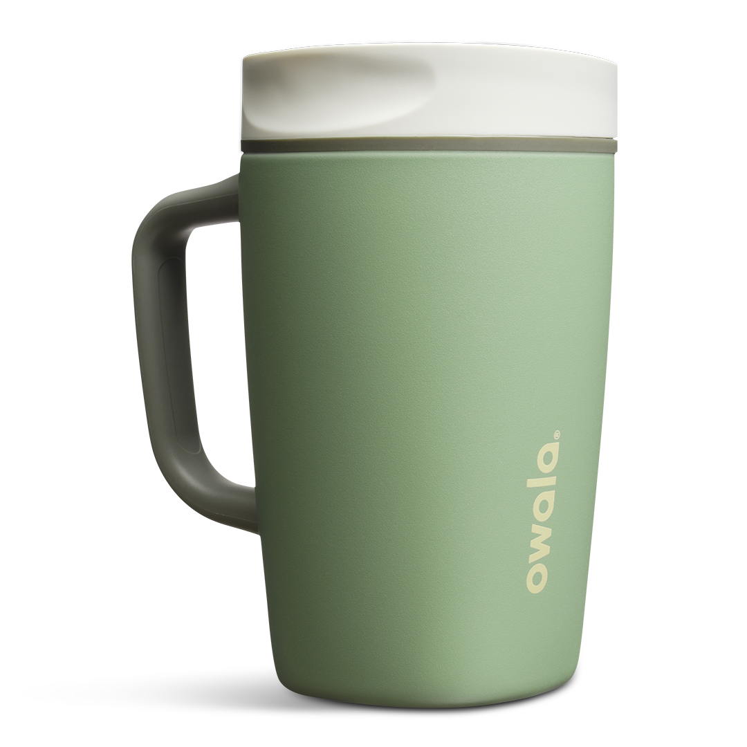 SmoothSip® Slider with Handle - Pour on the personality.