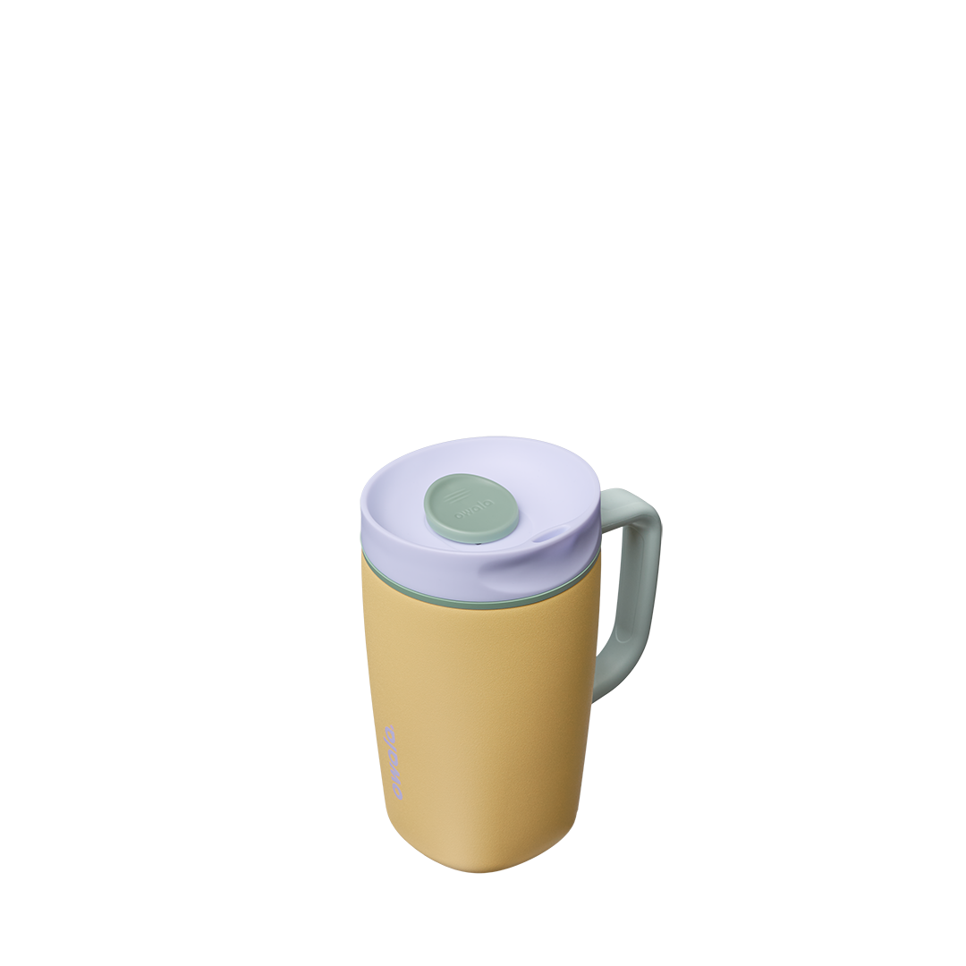 SmoothSip® Slider with Handle - Pour on the personality.