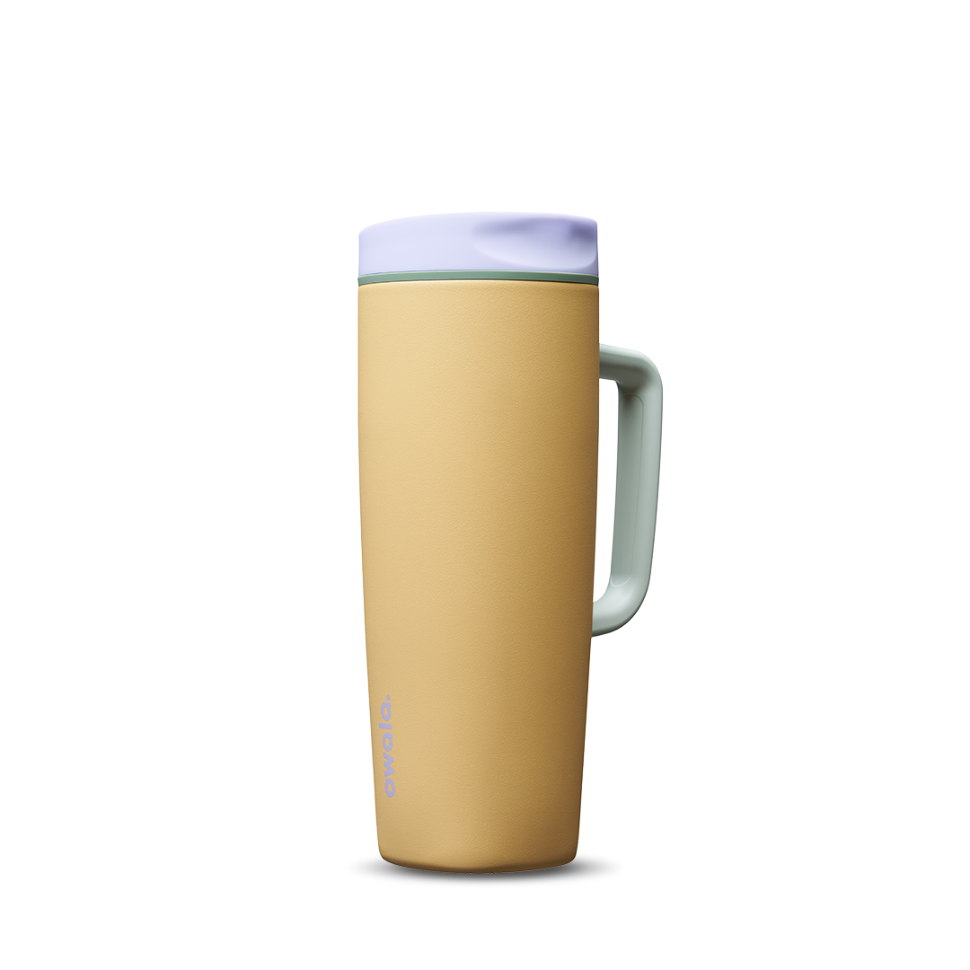 SmoothSip® Slider with Handle - Pour on the personality.