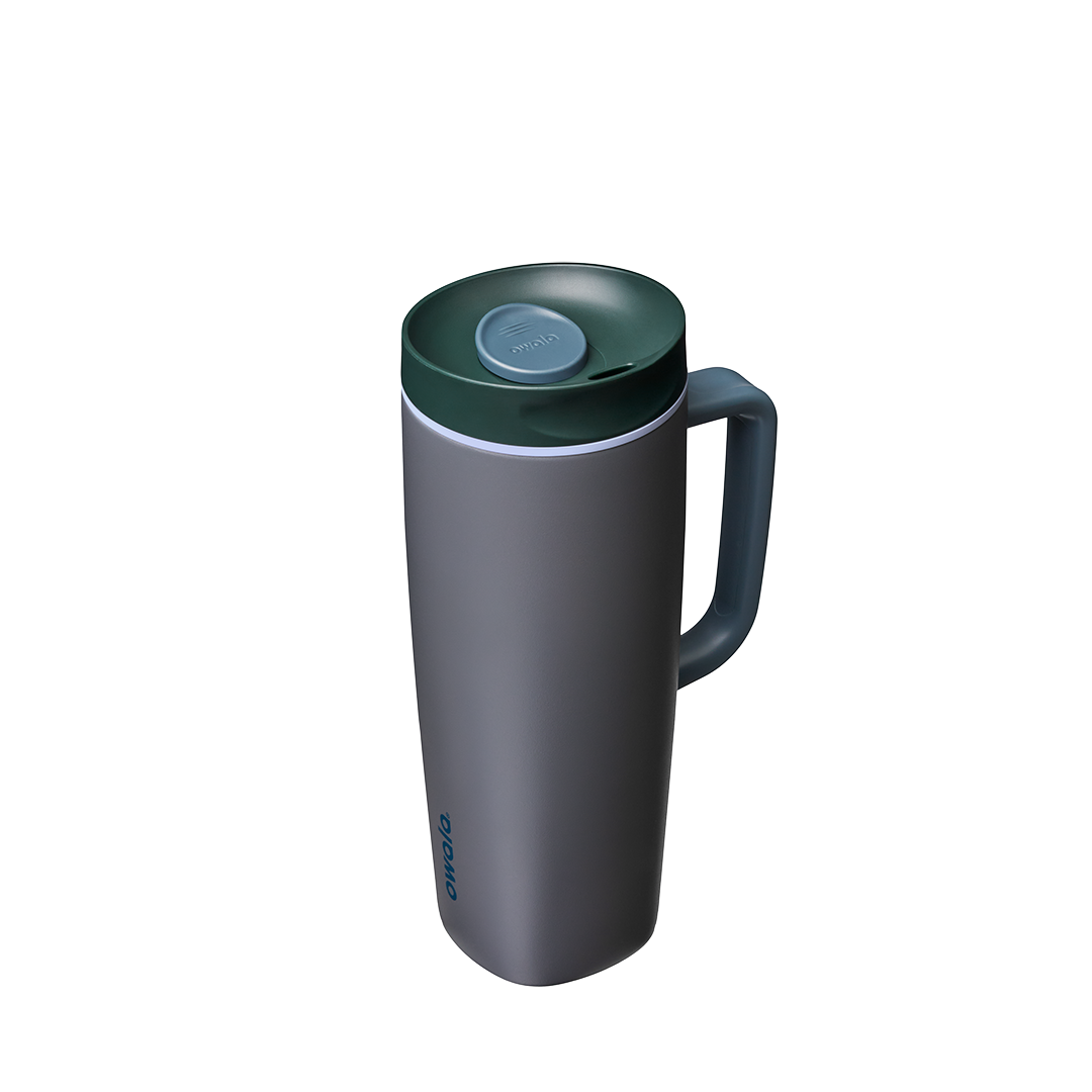 SmoothSip® Slider with Handle - Pour on the personality.