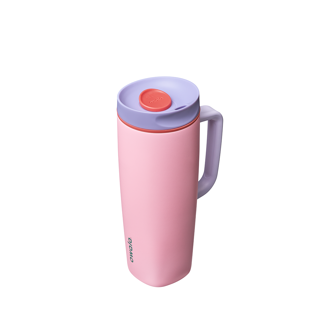 SmoothSip® Slider with Handle - Pour on the personality.