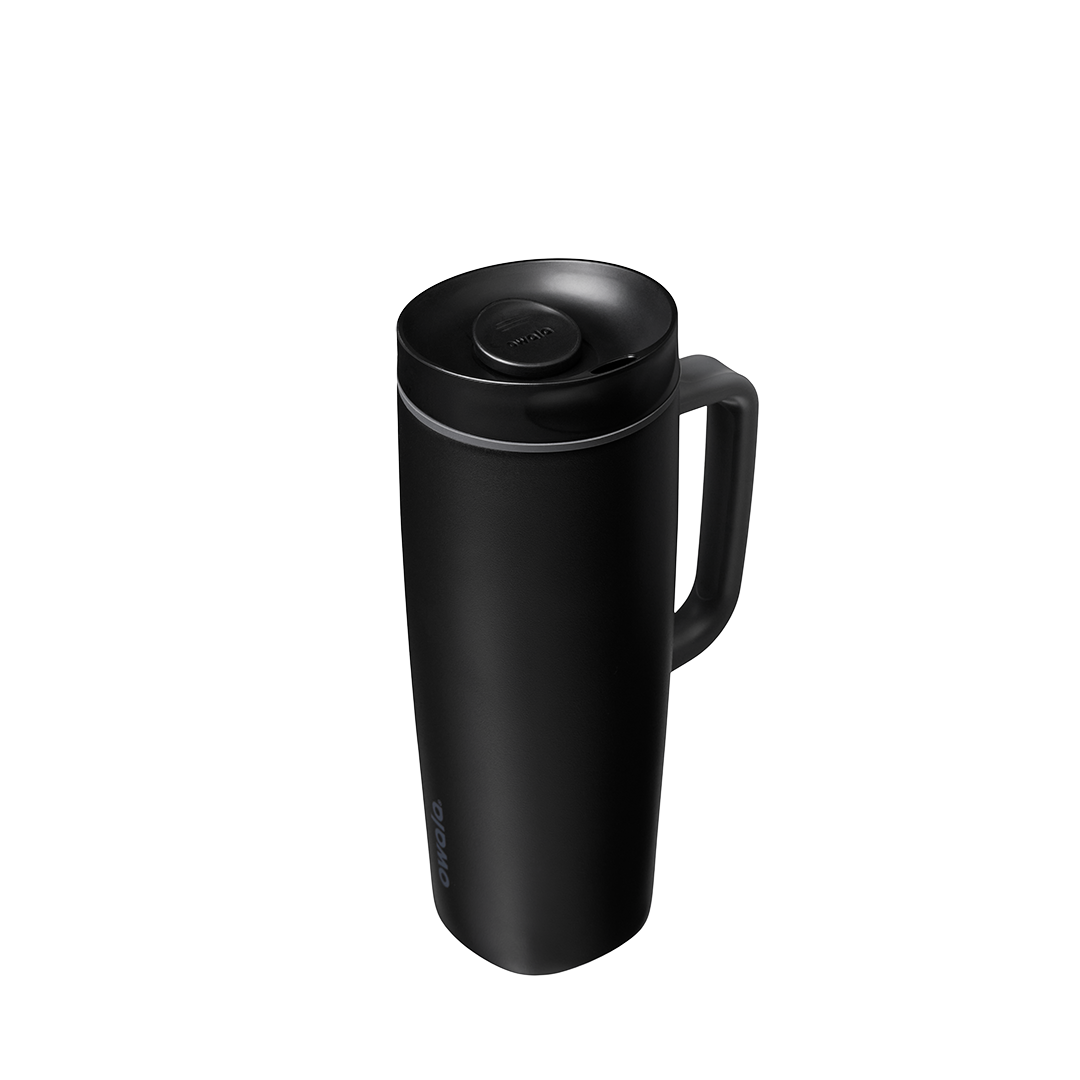 SmoothSip® Slider with Handle - Pour on the personality.