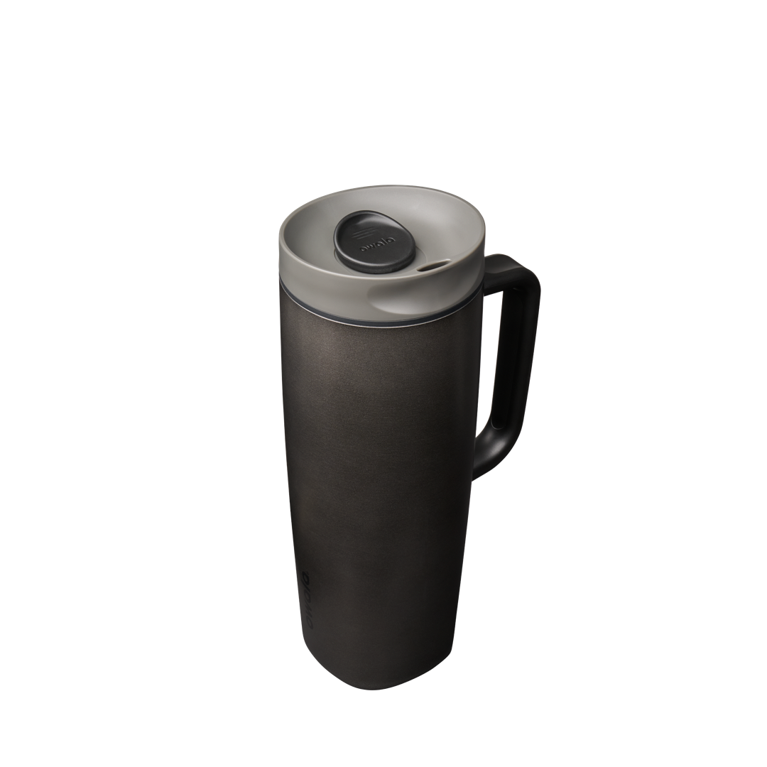 SmoothSip® Slider with Handle - Pour on the personality.