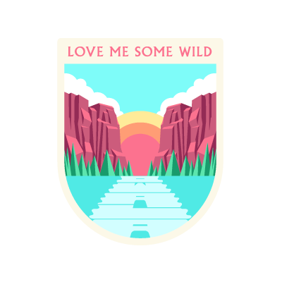 Stickers - Sip brighter from here.