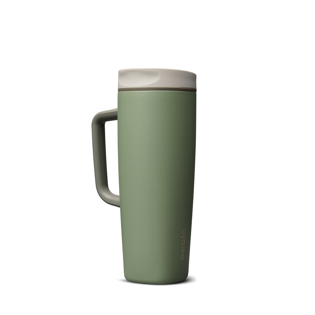 SmoothSip® Slider with Handle - Pour on the personality.