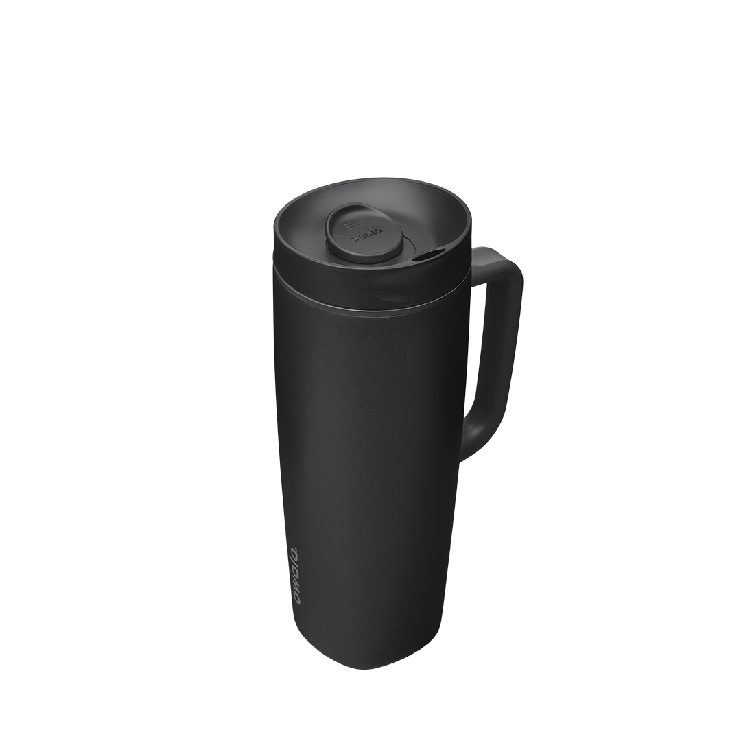SmoothSip® Slider with Handle - Pour on the personality.