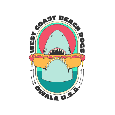 Stickers - Sip brighter from here.