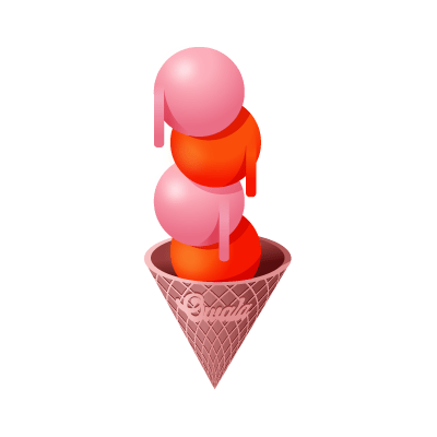 Stickers - Sip brighter from here.
